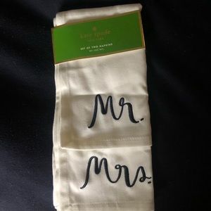 Kate Spade napkins